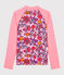 Camiseta anti-UV UPF 50+ ecorresponsable para mujer rosa PATIENCE/blanco MULTICO
