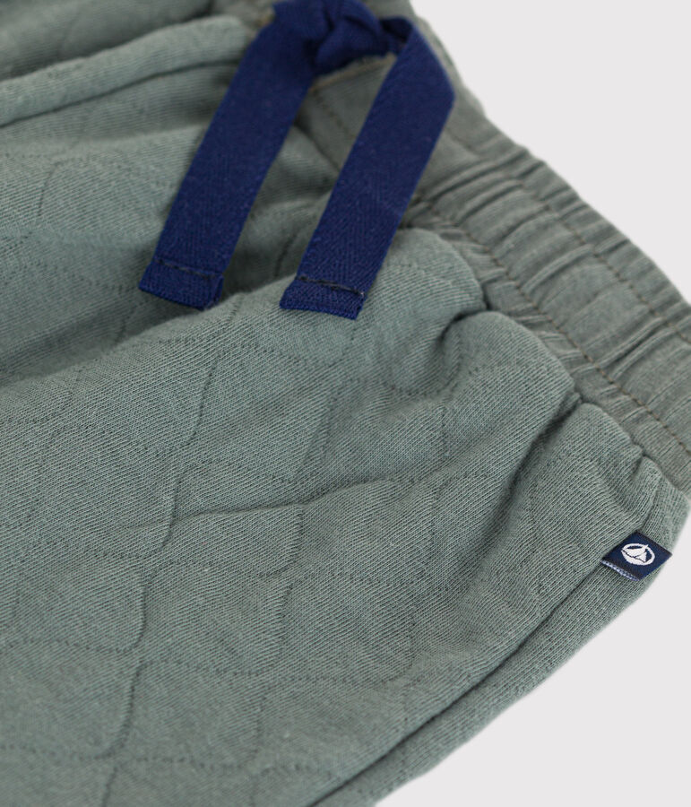 Pantal&oacute;n de t&uacute;bico acolchado de ni&ntilde;o verde THUYA