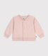Chaqueta de punto de túbico acolchado para bebé