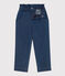 Pantalón vaquero ligero de corte recto para niña azul DENIM