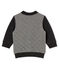 Cárdigan para bebé niña en túbico gris CAPECOD/blanco MARSHMALLOW