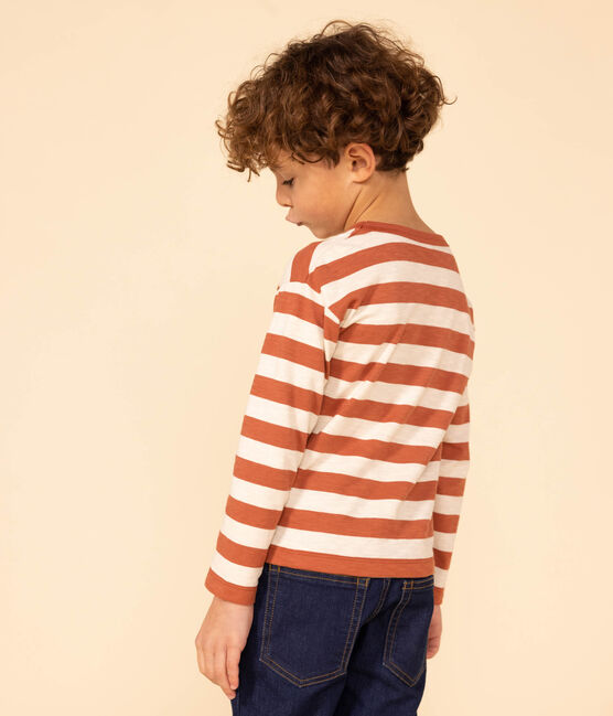 Camiseta de algodón de manga larga de niño FAMEUX/ AVALANCHE