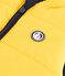 Plumífero infantil sin mangas bicolor reversible azul SMOKING/amarillo JAUNE
