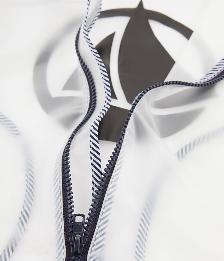 Chubasquero transparente para ni&ntilde;o unisex azul TRANSPARENT