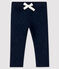 Pantalón de tejido túbico para bebé niño azul SMOKING