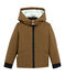 Chubasquero con forro polar marron BRINDILLE
