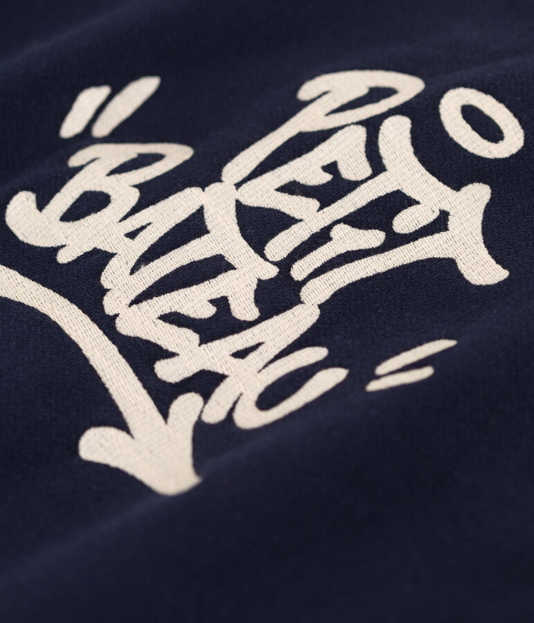 Sudadera de felpa para mujer azul