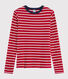 Camiseta icónica con cuello redondo para mujer