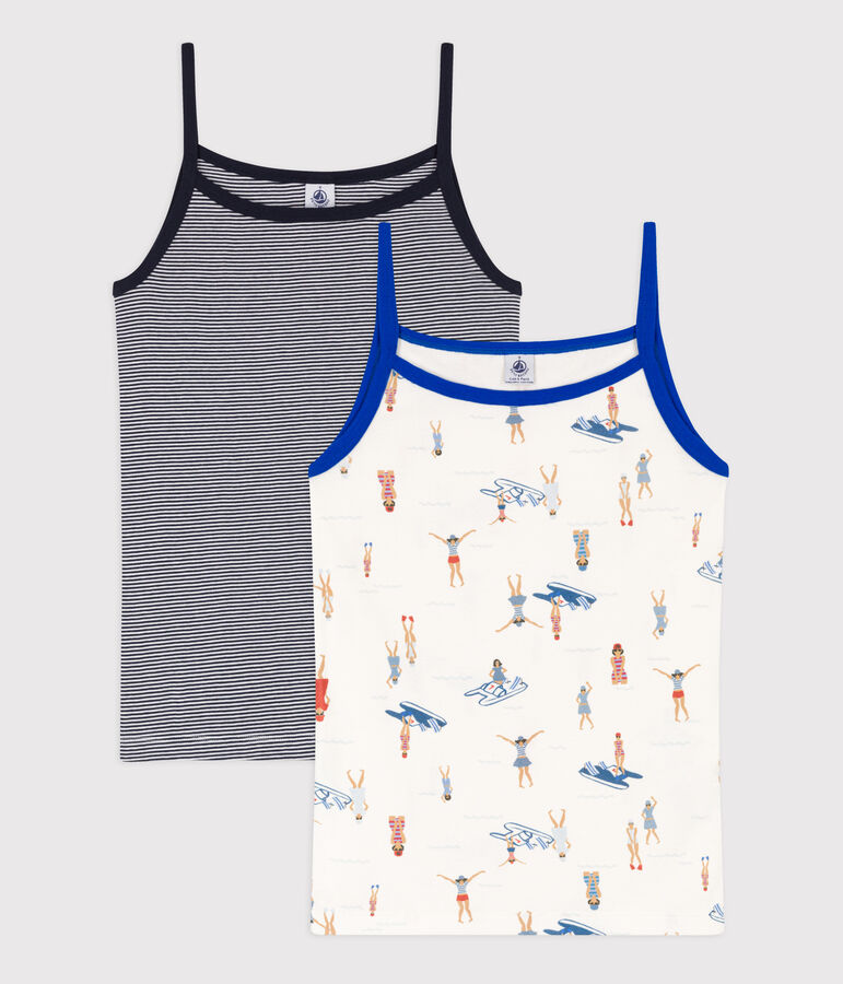 Camisetas de tirantes de algod&oacute;n para mujer multicolor