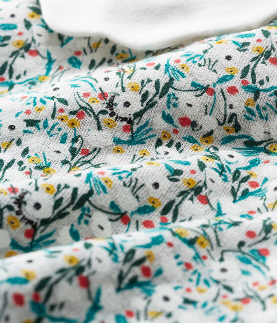 Vestido de manga larga estampado para bebé niña gris BELUGA/blanco MULTICO