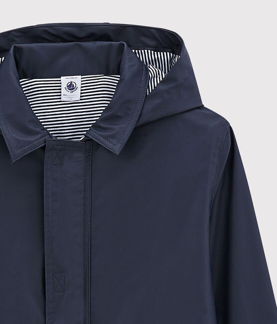Impermeable emblemático infantil. azul SMOKING