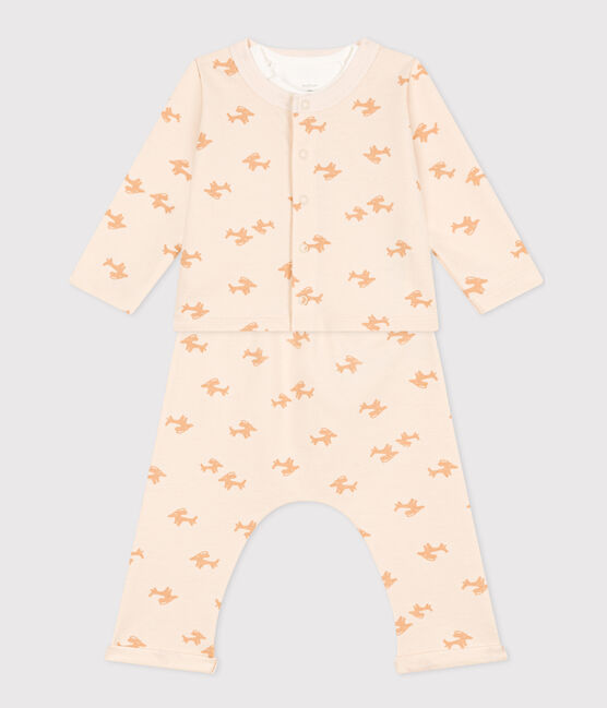 Conjunto de muletón estampado para bebé AVALANCHE/ TOURONE