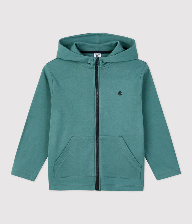 Sudadera con capucha para ni&ntilde;o/ni&ntilde;a verde