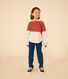 Sudadera con capucha de muletón de niña