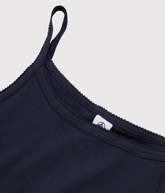 Camisa de tirantes para mujer azul SMOKING