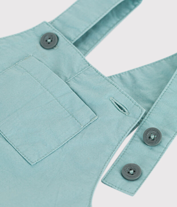 Peto corto de sarga para beb&eacute; verde