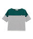 Jersey marinero manga corta para mujer