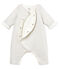 Mono largo de rayas para bebé niño blanco MARSHMALLOW/beige PERLIN