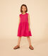 Vestido sin mangas de lino para niña