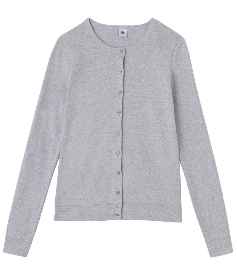 Cardigan mujer gris Fumee Chine