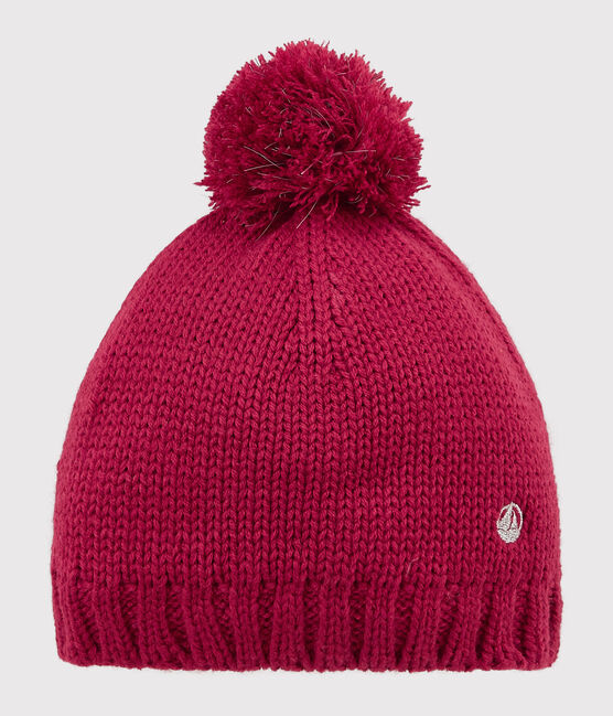 Gorro para niña rosa POPPY