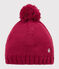 Gorro para niña rosa POPPY
