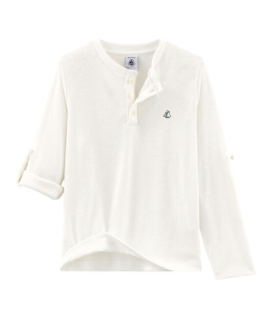 Camiseta de niño blanco MARSHMALLOW