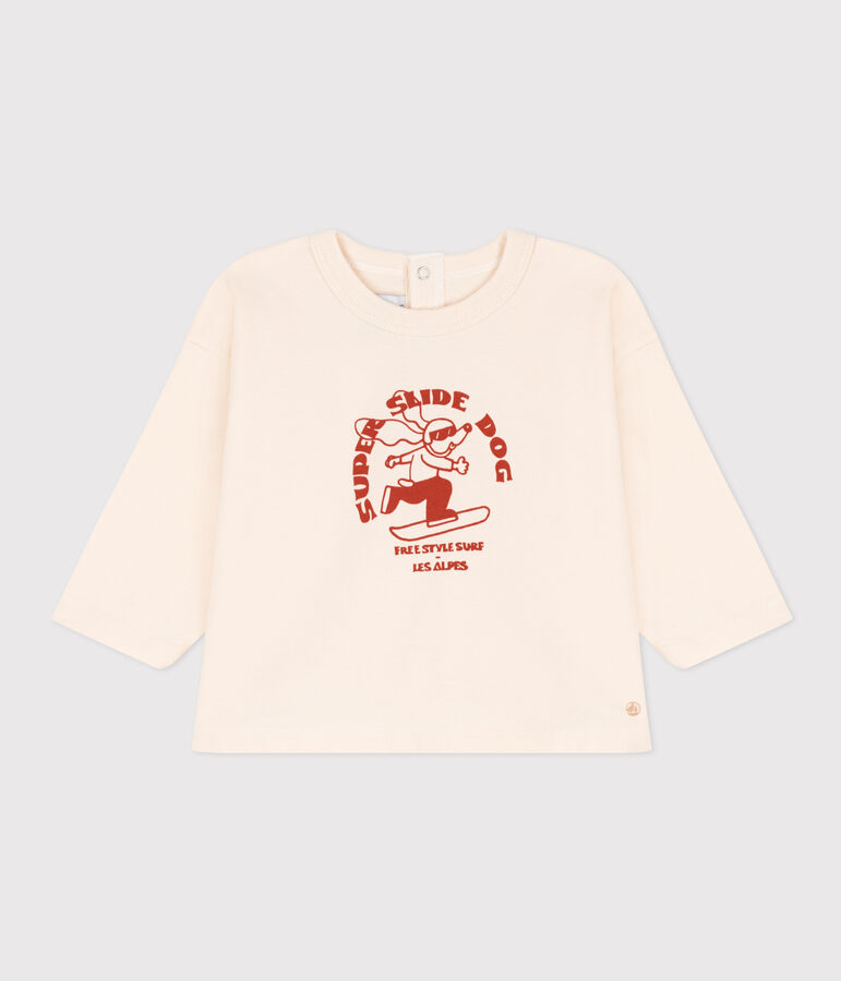 Camiseta de manga larga de jersey para beb&eacute; AVALANCHE/ HARISSA