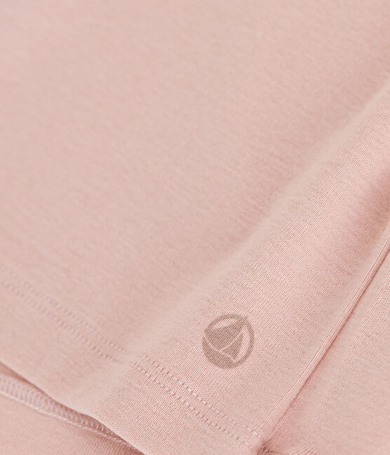 Camiseta de manga corta para niña rosa SALINE