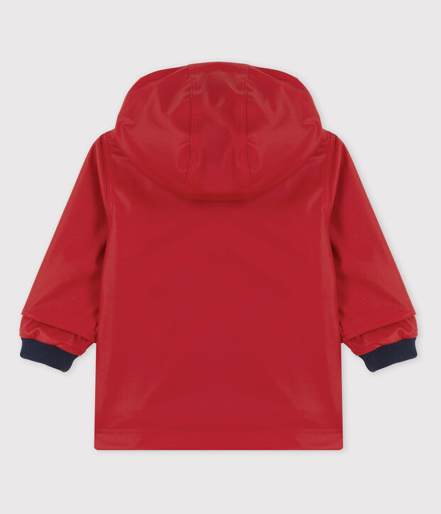 CHUBASQUERO IC&Oacute;NICO RECICLADO DE BEB&Eacute; rojo