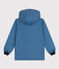Impermeable emblemático reciclado para niña/niño azul BEACH