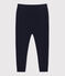 Leggings lisos de algodón para bebé azul SMOKING