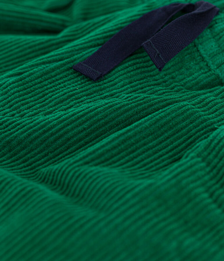 Pantal&oacute;n de pana de ni&ntilde;o MATCHA