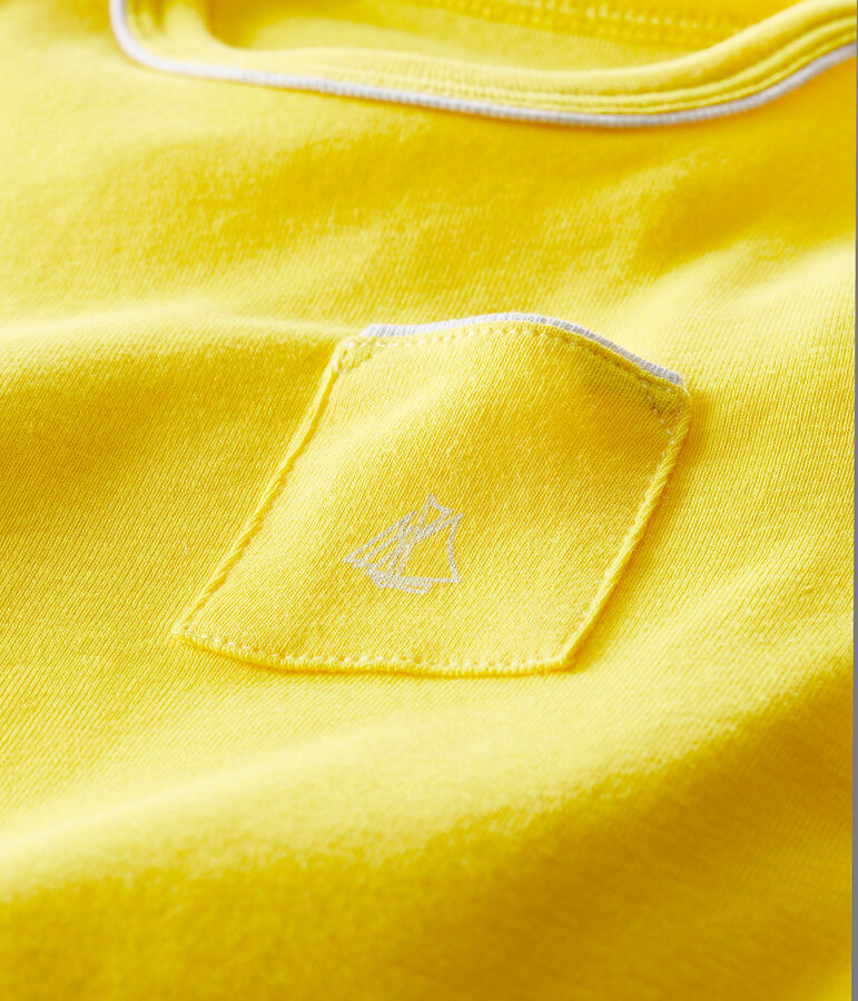 Tee shirt manches courtes b&eacute;b&eacute; gar&ccedil;on amarillo