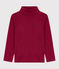 Camiseta infantil de cuello alto de algodón AMARANTE
