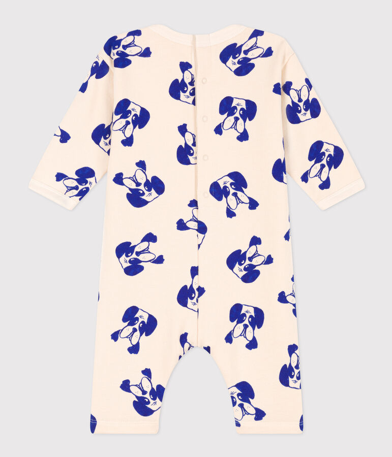 Mono largo de mulet&oacute;n estampado para beb&eacute; crudo/multicolor