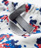 Pantalón para bebé niña estampado blanco MARSHMALLOW/blanco MULTICO