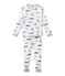 Pijama para niño blanco MARSHMALLOW/blanco MULTICO