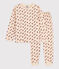 Pijama de túbico para niño/niña blanco AVALANCHE/ STOP/ MULTICO
