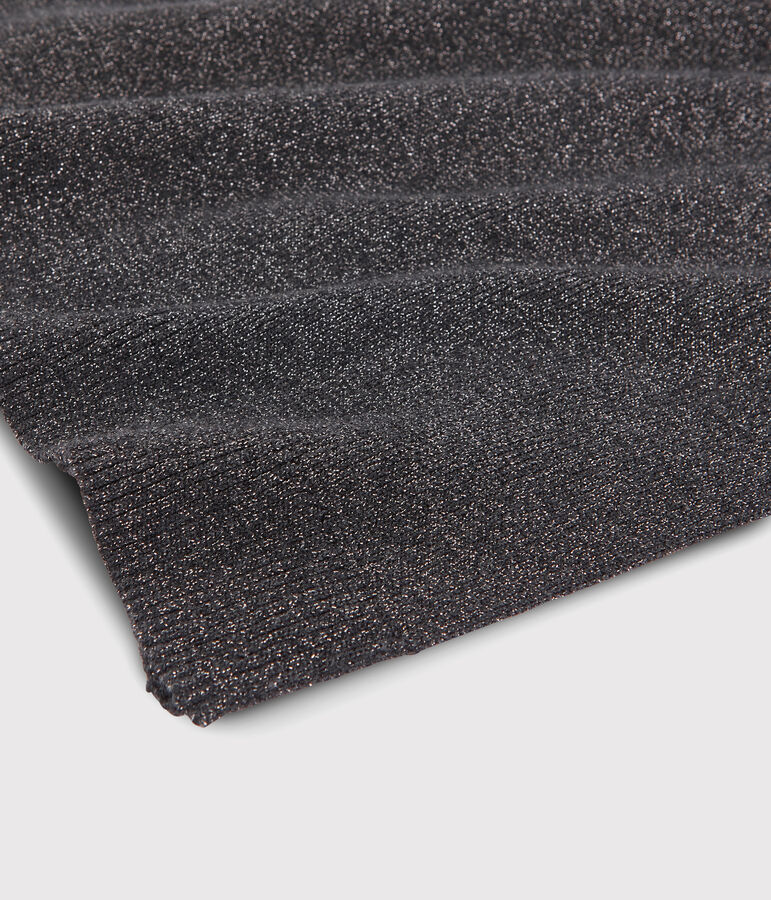 Bufanda brillante para mujer gris/gris