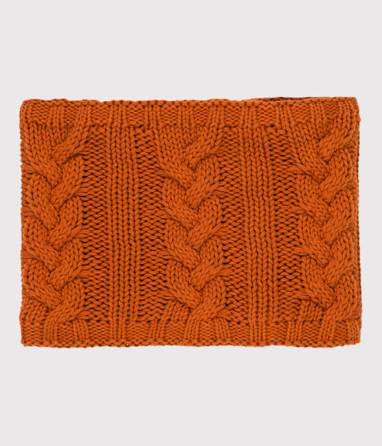 Cuello para niña marron RUSTY