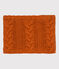 Cuello para niña marron RUSTY