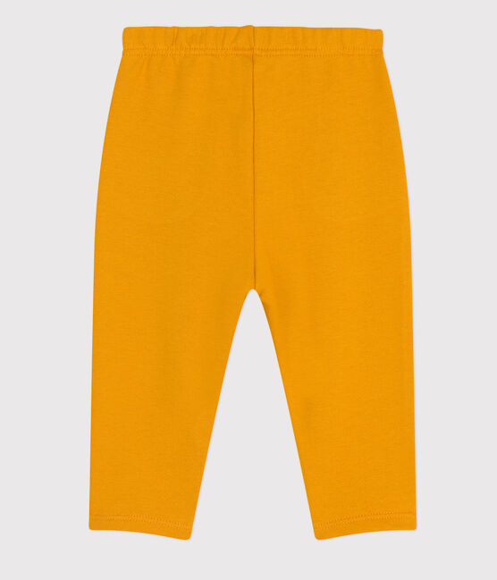 Pantalón de muletón de bebé amarillo BOUDOR