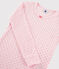 Pijama snugfit con estrellas de algodón de niña rosa MINOIS/rosa PEACHY/ ARGENT