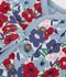 Chaqueta acolchada de algod&oacute;n para beb&eacute; con estampado de flores blanco/multicolor