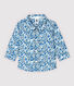 Camisa de manga larga de popelina de bebé niño.