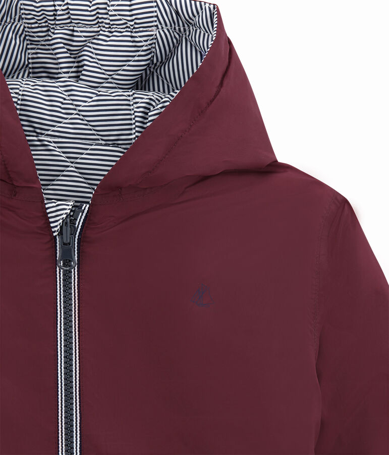 Corta viento reversible para ni&ntilde;a violeta OGRE