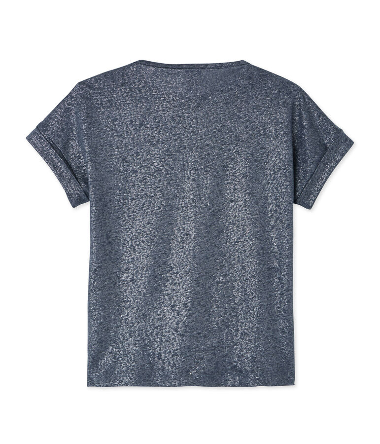 Camiseta para ni&ntilde;a gris MAKI/gris ARGENT