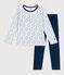 Pijama de terciopelo para niño/a INCOGNITO/ MULTICO