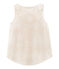 Camiseta de tirantes infantil para niña blanco MARSHMALLOW/rosa COPPER
